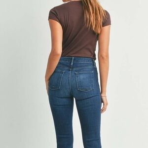 Just Black Hi Waist Denim Indigo Women's Jeans 28P